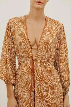 Lia Long Cover Up - Maza -Swimwear Sales 0002 VC236028 COR 2