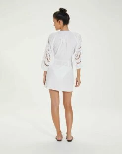 Alice Short Chemise - Off White -Swimwear Sales ALICESHORTCHEMISE BACK 4b79658d 0992 41be 93fb 28efc8bbc991