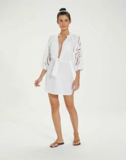 Alice Short Chemise - Off White