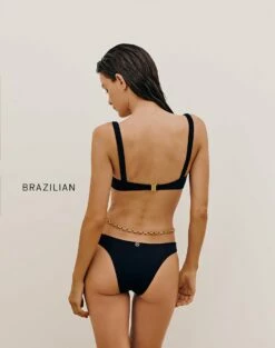 Allie One Piece - Black 10 Allie One Piece - Black -Swimwear Sales ALLIEONEPIECE BACK BR 1