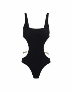 Allie One Piece - Black 13 Allie One Piece - Black -Swimwear Sales ALLIEONEPIECE FLAT 1
