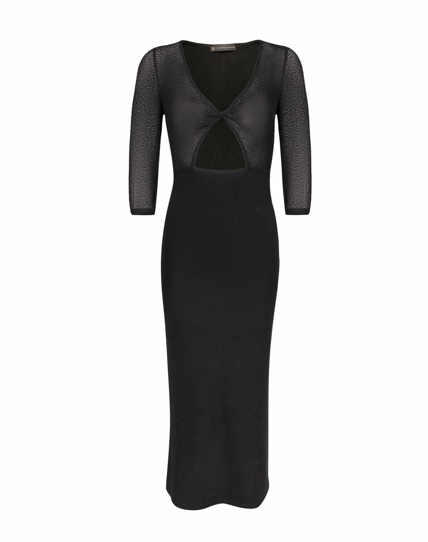 Anna Midi Dress - Black 5 Anna Midi Dress - Black - Image 3