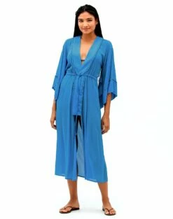 Anni Detail Long Cover Up - Pacific -Swimwear Sales Anni Detail Long Cover Up c2912dc2 07bd 4699 b6e0 e0cd91dbb7d5