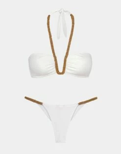 Ayana Rafa Bottom - White 12 Ayana Rafa Bottom - White -Swimwear Sales Ayana Rafa Bottom flat 1