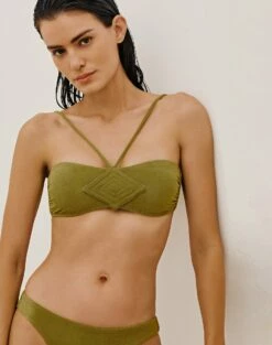 Basic Bottom - Avocado -Swimwear Sales BASICBOTTOM DETAIL 1