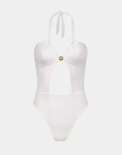 Brenda One Piece - White -Swimwear Sales Brenda One Piece flat