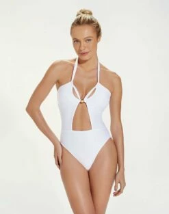 Brenda One Piece - White -Swimwear Sales BrendaOnePiece front 09c4b436 b4ad 4ace a80e 69dadd678e3a