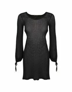 Catherine Short Dress - Black -Swimwear Sales CATHERINE SHORT DRESS flat
