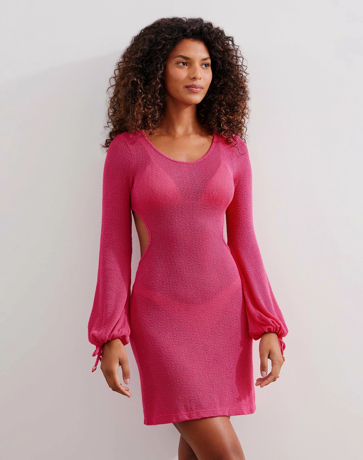 Catherine Short Dress - Pink
