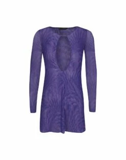 Cleo Short Cover Up - Leslie -Swimwear Sales CLEOSHORTCOVERUP FLAT