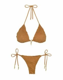 Scales Diara Ripple Bottom - Toffee 14 Scales Diara Ripple Bottom - Toffee -Swimwear Sales DiaraRippleBottom flat