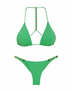 Dora Detail Bottom - Cactus 14 Dora Detail Bottom - Cactus -Swimwear Sales DoraBottomCheeky flat