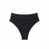 Dora Hot Pant Bottom - Black -Swimwear Sales DoraHotPants flat