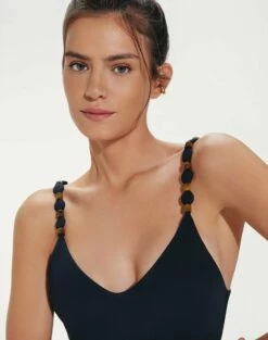 Dora Li One Piece - Black -Swimwear Sales DoraLulliOnepiece detail 1