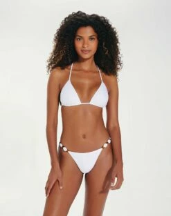 Dora Tri T Back Top - White -Swimwear Sales DoraTBackTriTop front f83a4864 c792 497b a6c1 2fd136f3a370