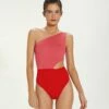 Firenze Drape One Piece - Ballet 1 Firenze Drape One Piece - Ballet -Swimwear Sales DrapeOnePiece front 1