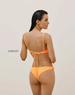Firenze Edie Bottom - Mandarin 10 Firenze Edie Bottom - Mandarin -Swimwear Sales EDIEBOTTOM BACK CHEEKY 1