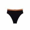 Firenze Edie Hot Pant Bottom - Black -Swimwear Sales EDIEHOTPANTS FLAT 1 1