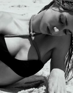 Firenze Edie Knot Top - Black -Swimwear Sales EDIEKNOTTOP LIFE 1