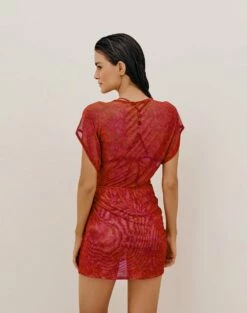 Swimwear Sales -Swimwear Sales EMILY SHORT COVER UP BACK