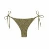 Embroidery Tie Side Bottom - Ortiz Green -Swimwear Sales Embroidery Tie Side Bottom 3
