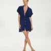 Fuji Caftan - Indigo -Swimwear Sales FUJICAFTAN FRONT