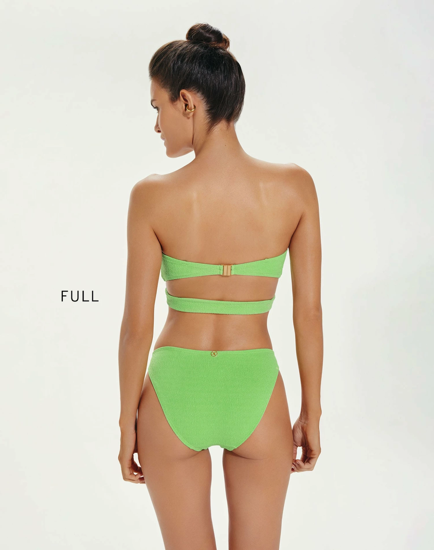 Firenze Zene Bandeau Top - Lime 6 Firenze Zene Bandeau Top - Lime - Image 4
