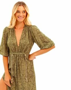 Fran Detail Midi Cover Up - Ortiz Green -Swimwear Sales Fran Detail Midi Cover Up f4206ae6 bf9d 425e a383 931bbbcee34c