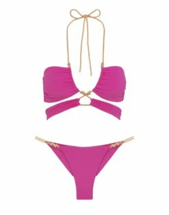 Gi Detail Bottom - Bubblegum -Swimwear Sales GIBOTTOM FLAT