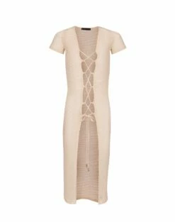 Hannah Midi Dress - Off White -Swimwear Sales HANNAH MIDI DRESS still