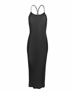 Harper Midi Dress - Black 9 Harper Midi Dress - Black -Swimwear Sales HARPER MIDI DRESS flat