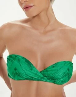 Hala Bandeau Top - Tamale Cactus -Swimwear Sales HalaBandeauTop detail