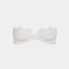 Firenze Imani Bandeau Top - White -Swimwear Sales Imani Bandeau Top flat