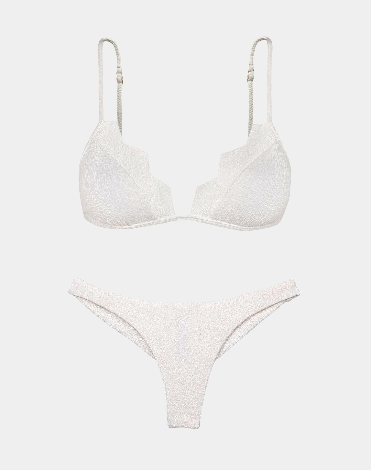 Firenze Imani Tri Parallel Top - White 7 Firenze Imani Tri Parallel Top - White - Image 5