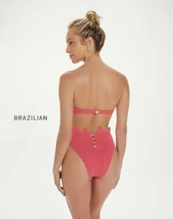 Firenze Imani Hot Pant Bottom - Ballet -Swimwear Sales ImaniHotPants back