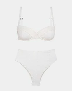 Firenze Jade Top - White -Swimwear Sales Jade Top flat 1