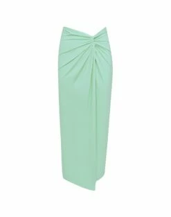 Karen Midi Skirt - Aqua -Swimwear Sales KAREN MIDI SKIRT FLAT