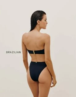 Kim Bandeau Top - Black -Swimwear Sales KIMBANDEAUTOP BACK BR