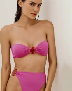 Kim Bandeau Top - Bubblegum -Swimwear Sales KIMBANDEAUTOP DETAIL 42c0591e 854b 4b3a 89eb f155f282b1eb 1