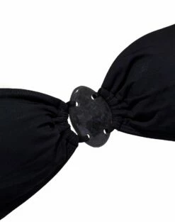 Kim Bandeau Top - Black -Swimwear Sales KIMBANDEAUTOP FLAT 2 1