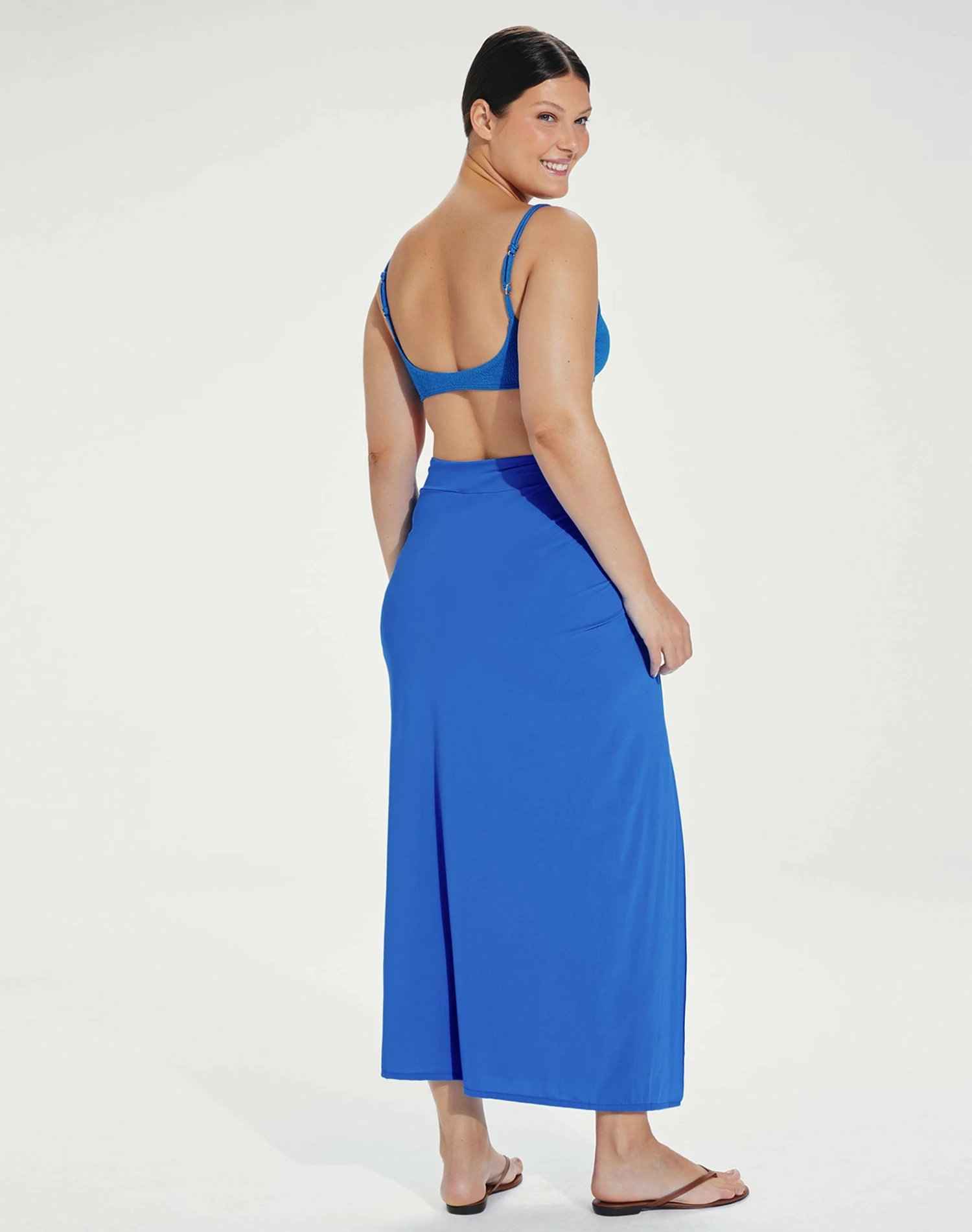 Karen Midi Skirt - Off White 8 Karen Midi Skirt - Off White - Image 6