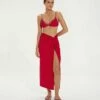 Karen Midi Skirt - Red Pepper 2 Karen Midi Skirt - Red Pepper -Swimwear Sales KarenMidiSkirt front 81efa4eb 6b16 4565 9d85 24d8182e40e8