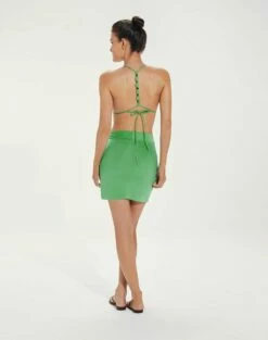 Karen Mini Pareo Skirt - Cactus -Swimwear Sales KarenminiSkirt back
