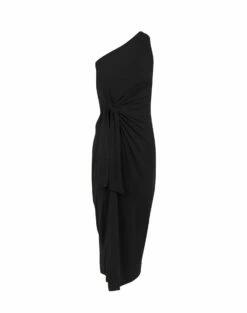 Kiana Long Cover Up - Black 10 Kiana Long Cover Up - Black -Swimwear Sales KianaLongDress flat