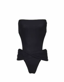 Kieza One Piece - Black -Swimwear Sales KiezaOnePiece flat