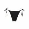 Lucy Tie Side Bottom - Black -Swimwear Sales LUCYTIESIDE FLAT 3 1