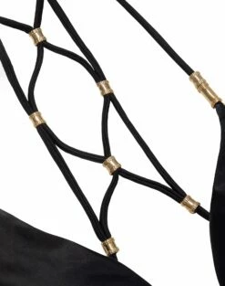Lucy Triangle Top - Black -Swimwear Sales LUCYTOP FLAT 2 1