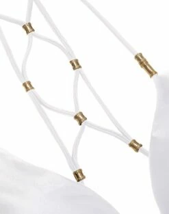 Lucy Triangle Top - White -Swimwear Sales LUCYTOP FLAT 3 1