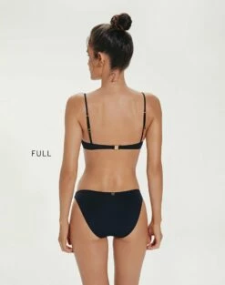 Leeza Top - Black -Swimwear Sales LeezaTop back Full