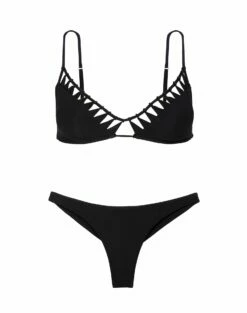 Leeza Top - Black -Swimwear Sales LeezaTop flat 1 3a067d72 cf65 45f2 8693 edf07b6d5c2a